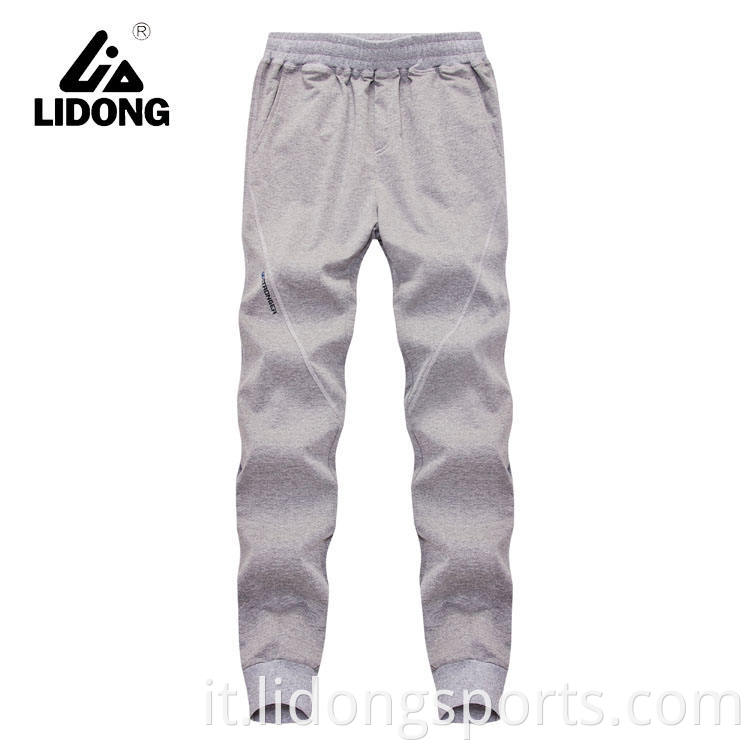 pantaloni da pista personalizzati all'ingrosso pantaloni da jogger maschile vuoti
